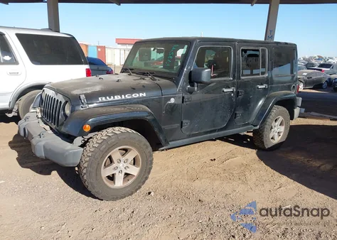 2012 Jeep Wrangler Unlimited Rubicon из США, поврежденный, VIN 1C4HJWFG6CL178599